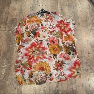 Fashque Women’s Floral Blouse Free Size